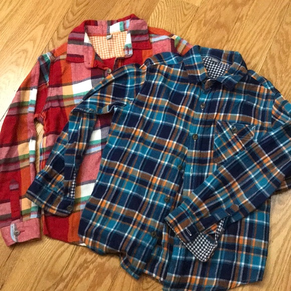 Uniqlo shirts sz7-8 - Picture 1 of 5